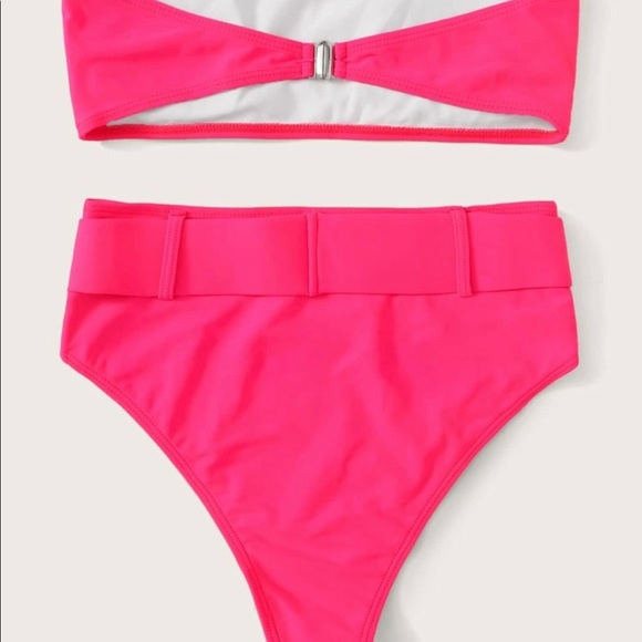 Hot Pink Women’s Bathing Suit - Picture 2 of 2